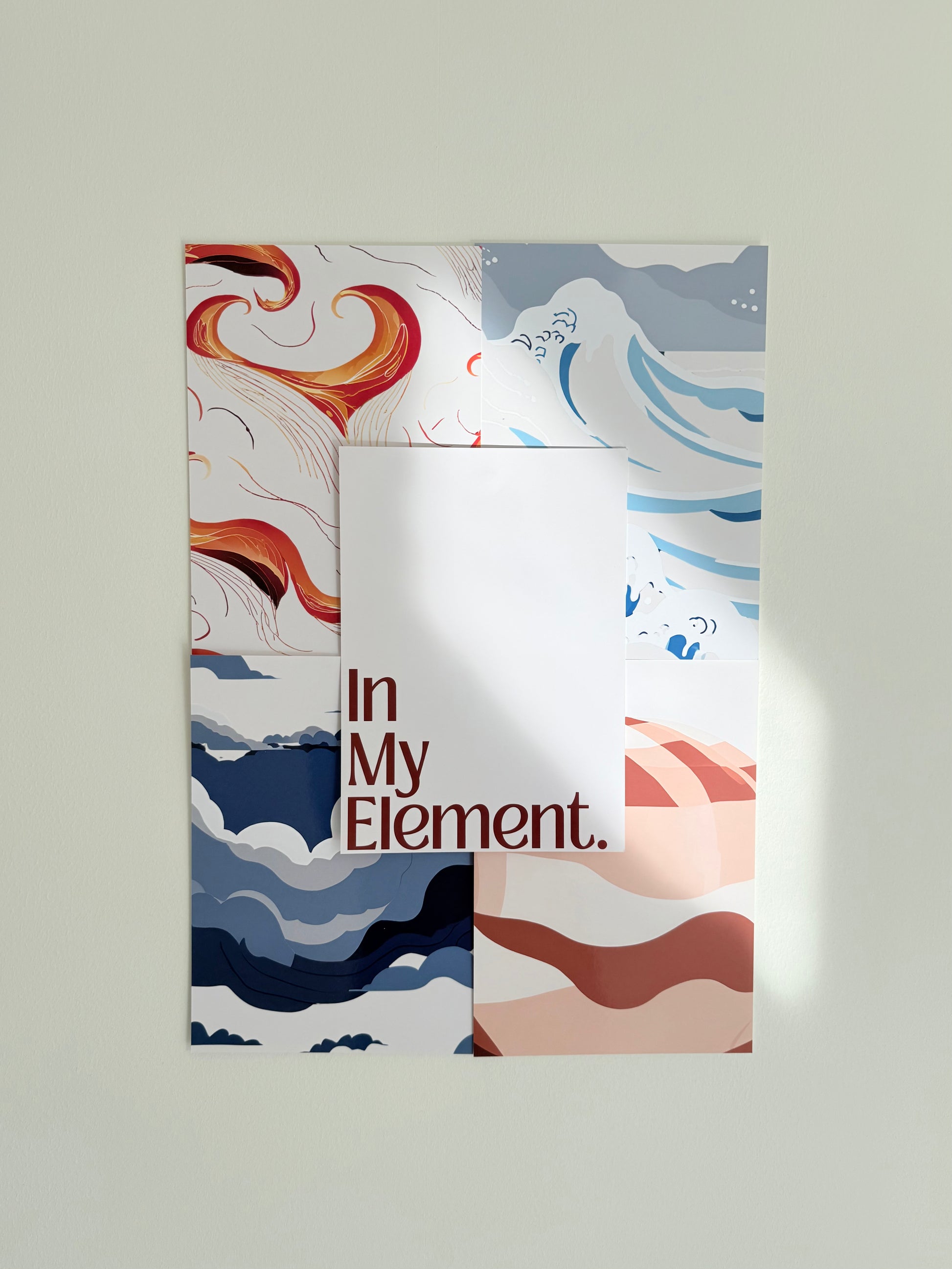 Elementen posters
